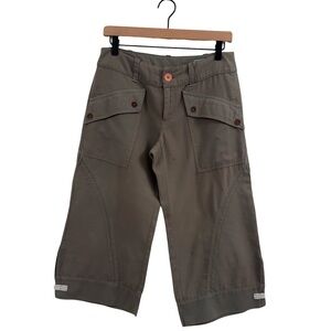 Burning Torch “Anthropology” Olive Green Capris